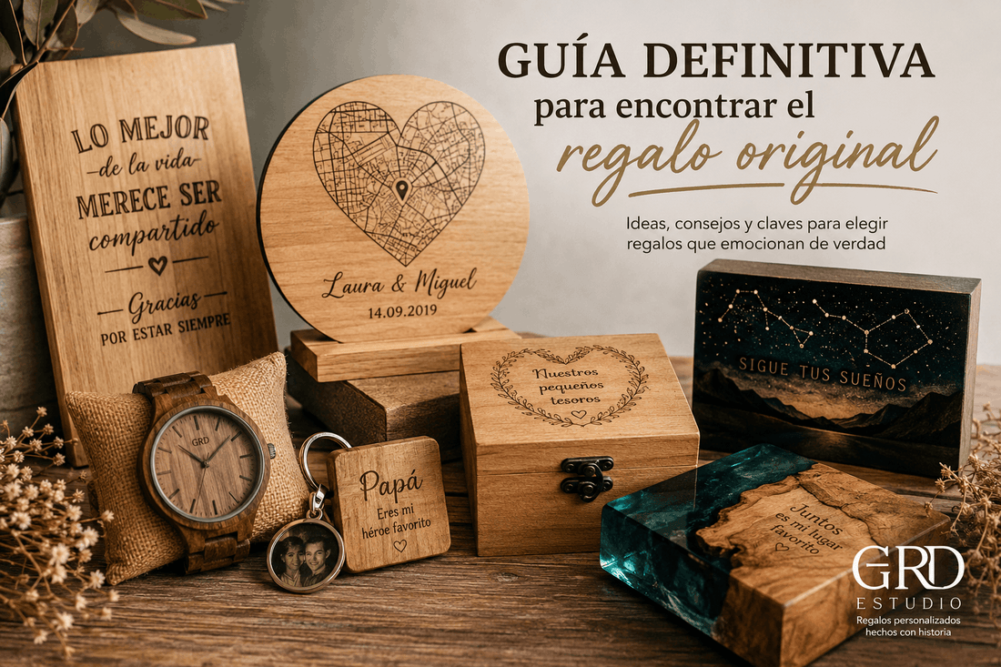 Regalos originales: la guía definitiva para encontrar un detalle único que nunca se olvida