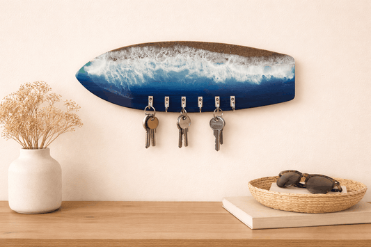 Colgadores de llaves de madera artesanales: funcionalidad, orden y carácter en la entrada de casa