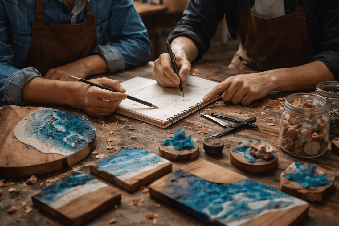 Diseño y planificación de una pieza artesanal personalizada en el taller