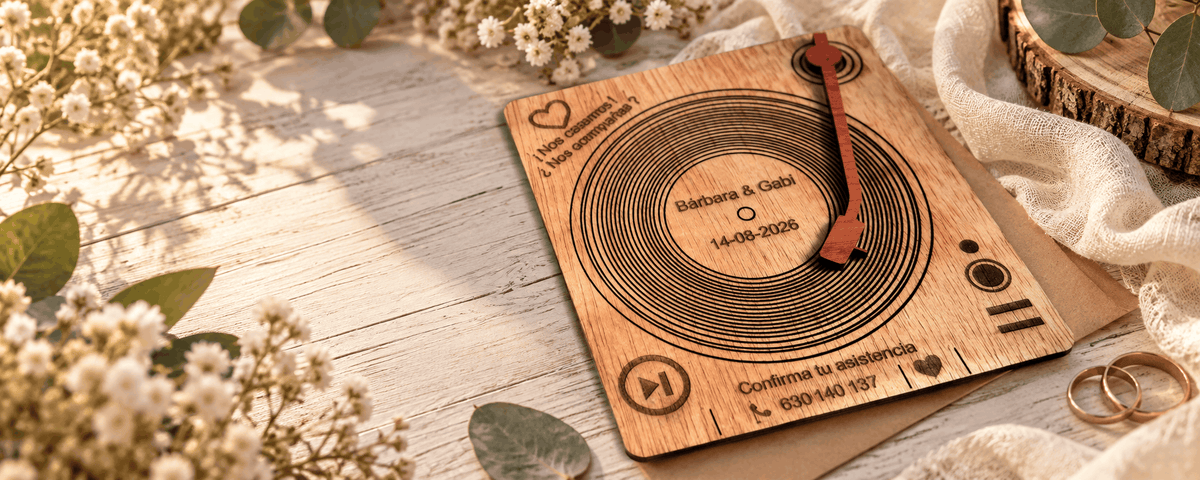 Invitaciones de boda que sorprenden