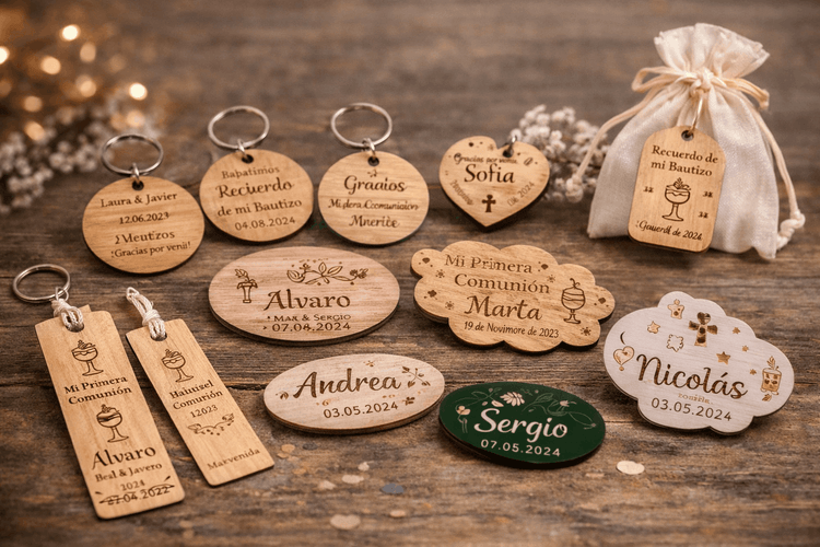Detalles personalizados para invitados de boda y eventos