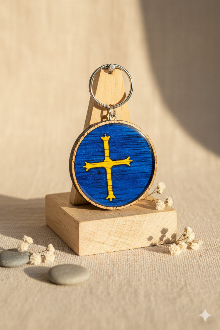 Complementos artesanales de madera y resina hechos a mano en Asturias