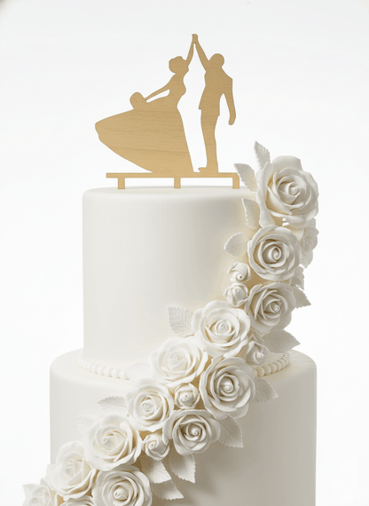 Topper para Tartas de Boda – Pareja Bailando Personalizado