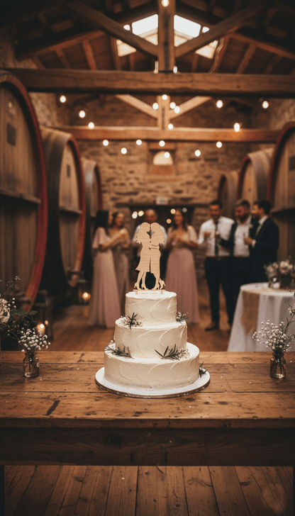 Topper para Tartas de Boda – Dos Novias