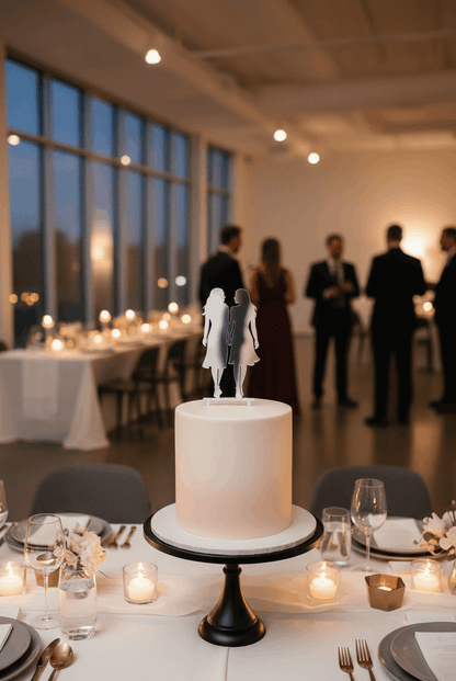 Topper para Tartas de Boda – Dos Novias