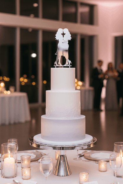 Topper para Tartas de Boda – Dos Novias
