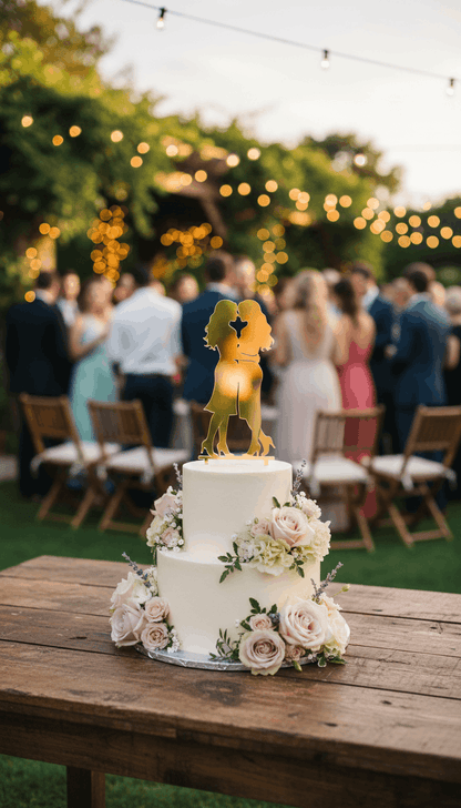 Topper para Tartas de Boda – Dos Novias