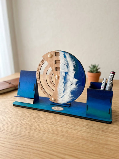 Calendario perpetuo artesanal
