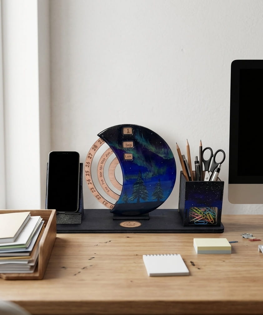 Calendario perpetuo artesanal