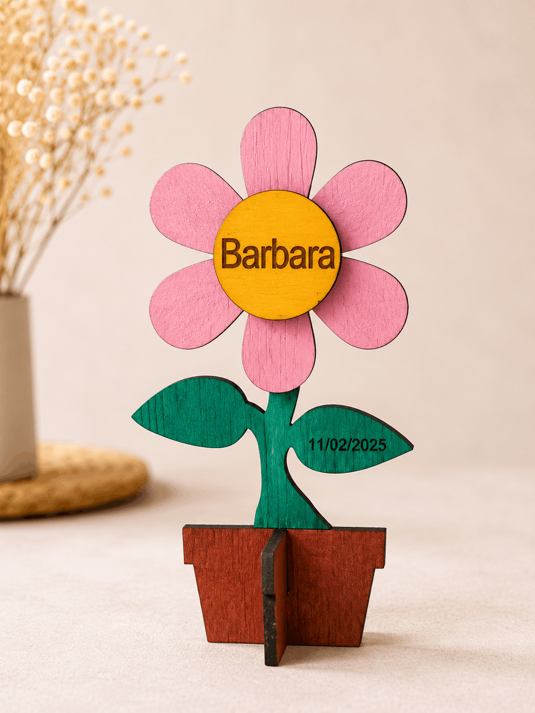 Detalles para invitados y marcasitios personalizados de madera para bodas