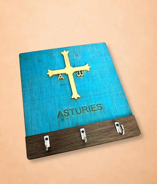 Colgador de llaves artesanal “Asturies”