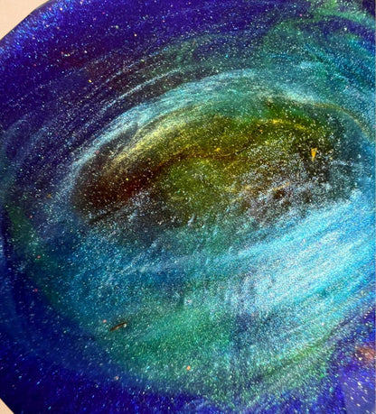 Llavero Galaxia · Núcleo Azul