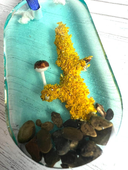 Llavero Micro Paisaje · Silencio