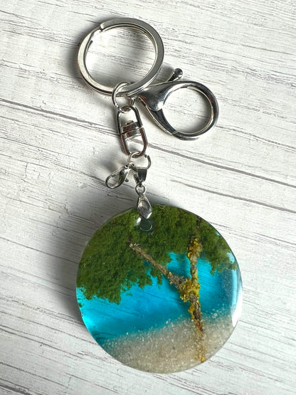Llavero Micro Paisaje · Refugio
