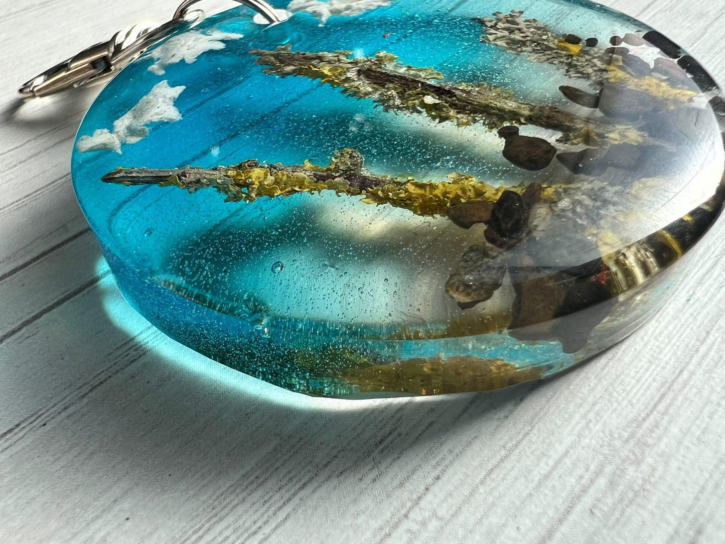 Llavero Micro Paisaje · Ascenso