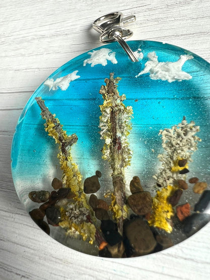 Llavero Micro Paisaje · Ascenso