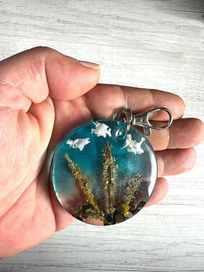 Llavero Micro Paisaje · Ascenso