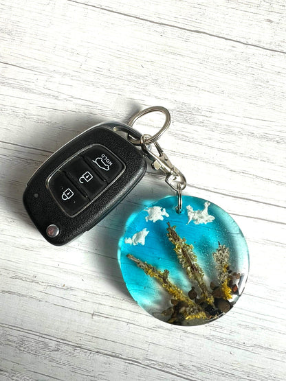 Llavero Micro Paisaje · Ascenso