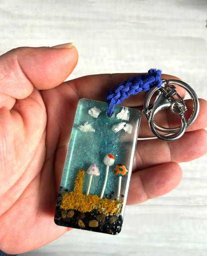 Llavero Micro Paisaje · Hallazgo