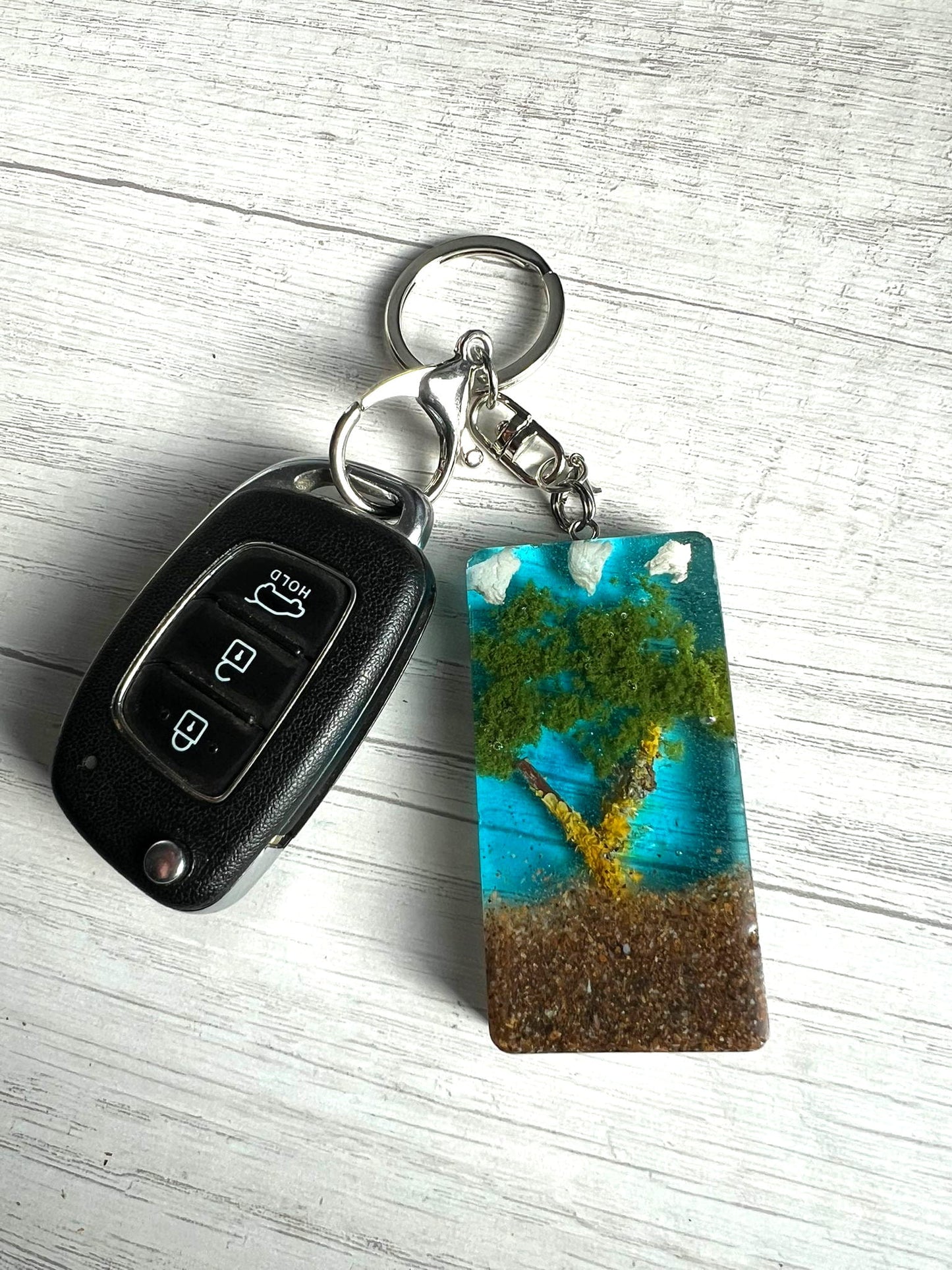 Llavero Micro Paisaje · Permanencia