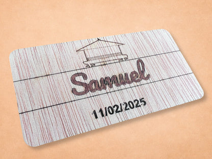 Marcasitios personalizados de madera para bodas y eventos | Detalle para invitados