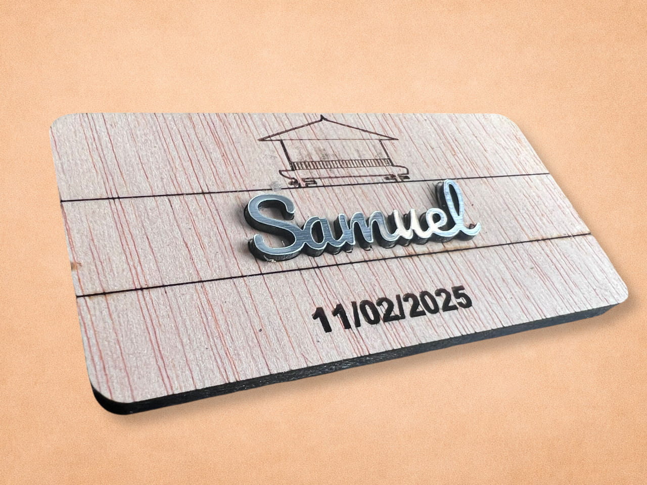 Marcasitios personalizados de madera para bodas y eventos | Detalle para invitados